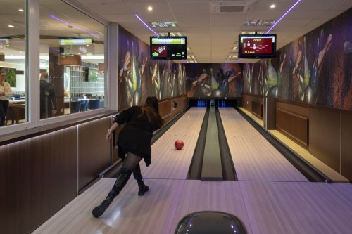 Bowling v hoteli Senec