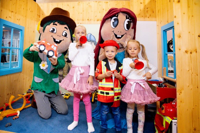 Deti sa hrajú v detskom kútiku MiniMe v Hoteli Senec - Trinity Hotels.sk 