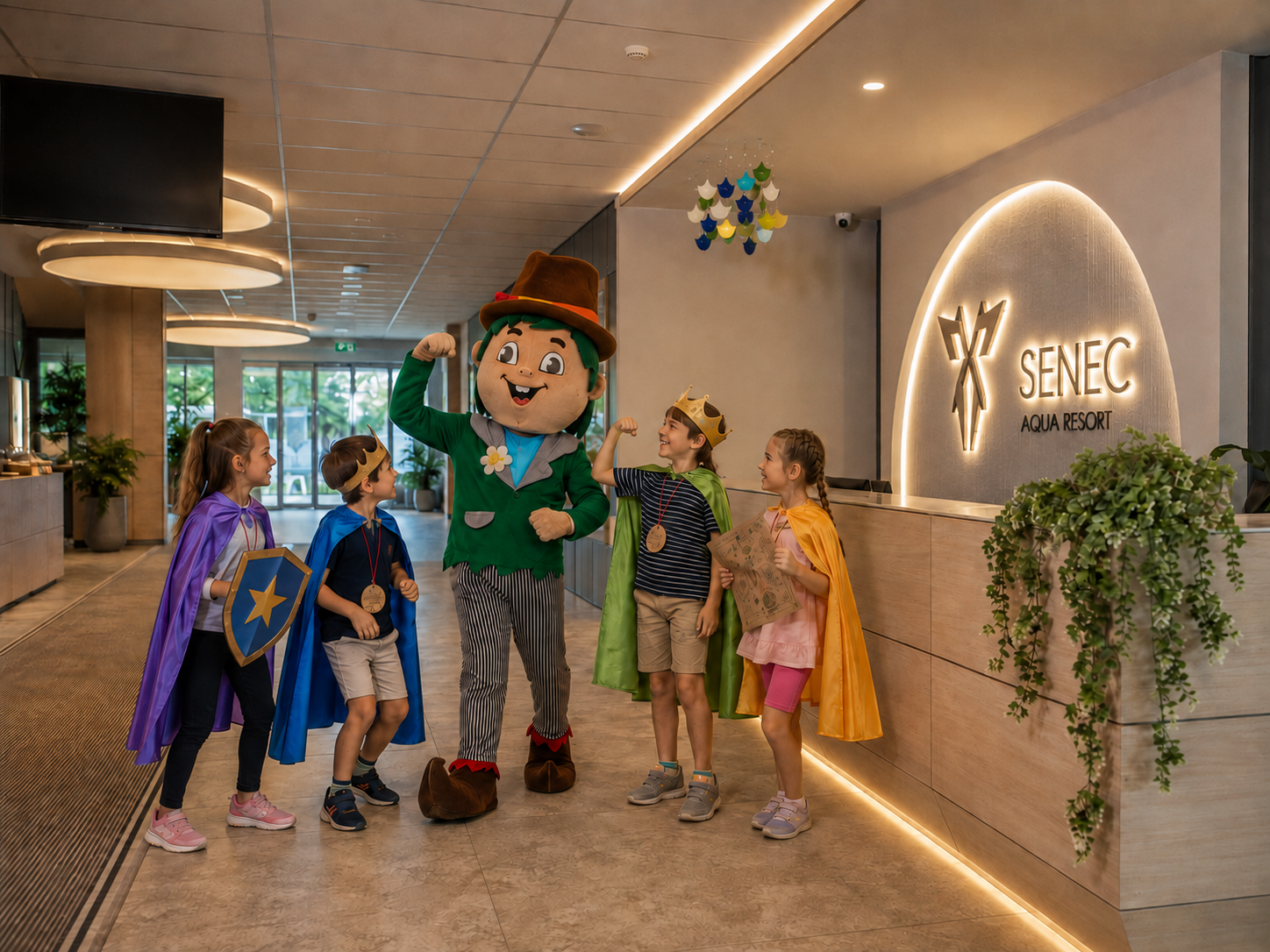 Animačný program v Aquaparku Senec