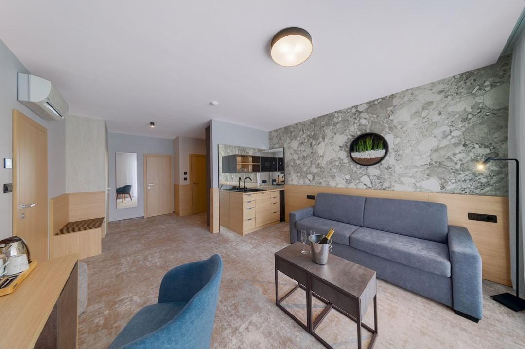 Stylishly furnished rooms